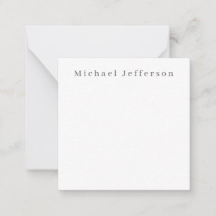 Classical Creative Trendy Black & White Minimalist Card