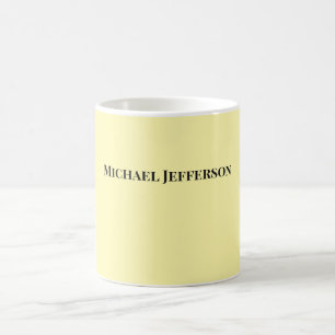 Classical Creative Trendy Cream Colour Coffee Mug