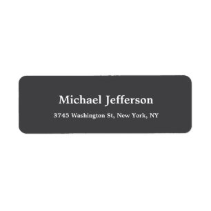 Classical Creative Trendy Dark Grey & White