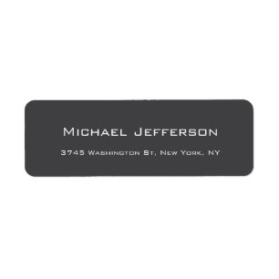 Classical Creative Trendy Dark Grey & White