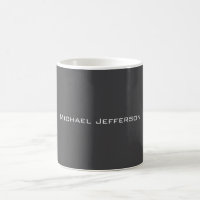 Classical Creative Trendy Dark Grey & White