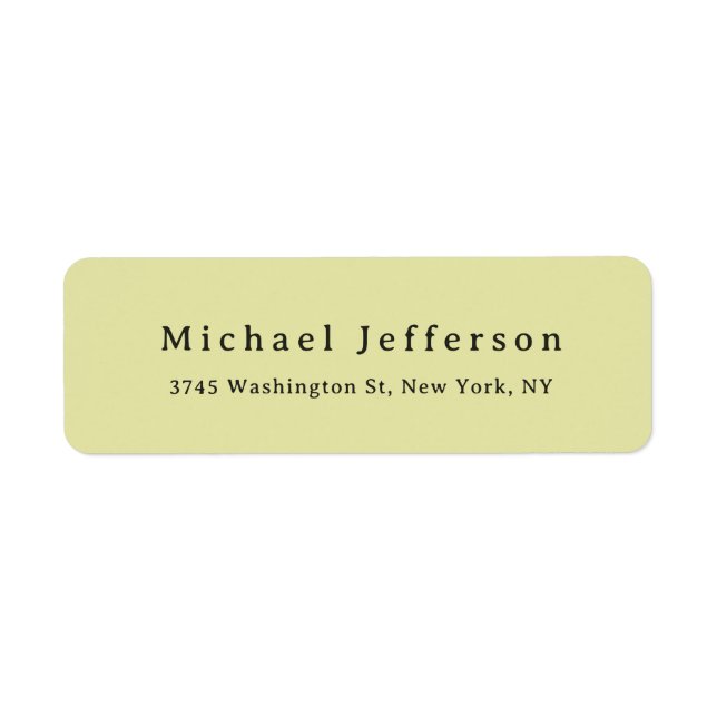 Classical Creative Trendy Pastel Colour Minimalist (Front)
