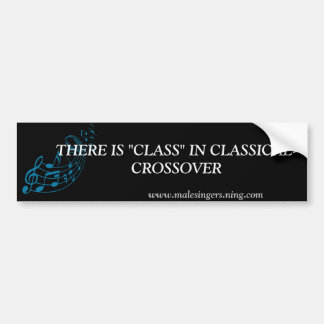 Classical-Crossover Bumper Sticker