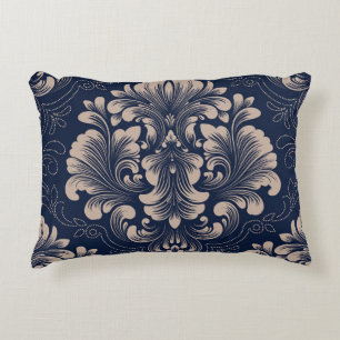Classical Damask Seamless Victorian Texture Decorative Cushion