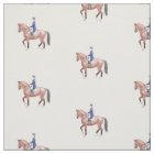 Classical Dressage Horse Equestrian Fabric