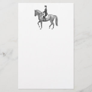 Classical Dressage Horse Stationery