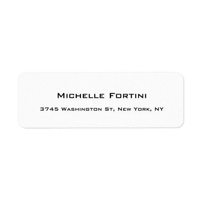 Classical Elegant Minimalist Exclusive Plain (Front)