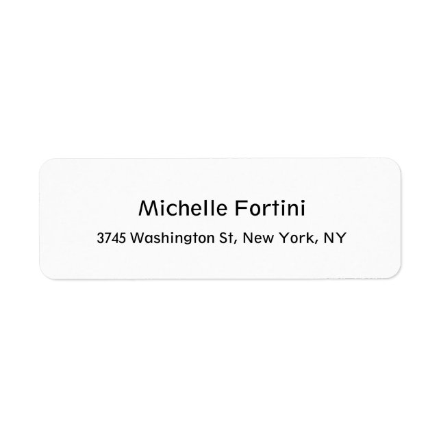 Classical Elegant Minimalist Plain (Front)