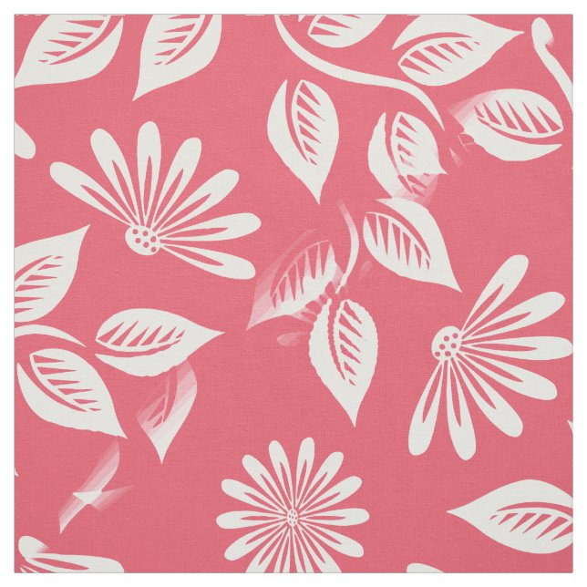 Classical Floral Pattern - Pick your colour! Fabri Fabric (Swatch)