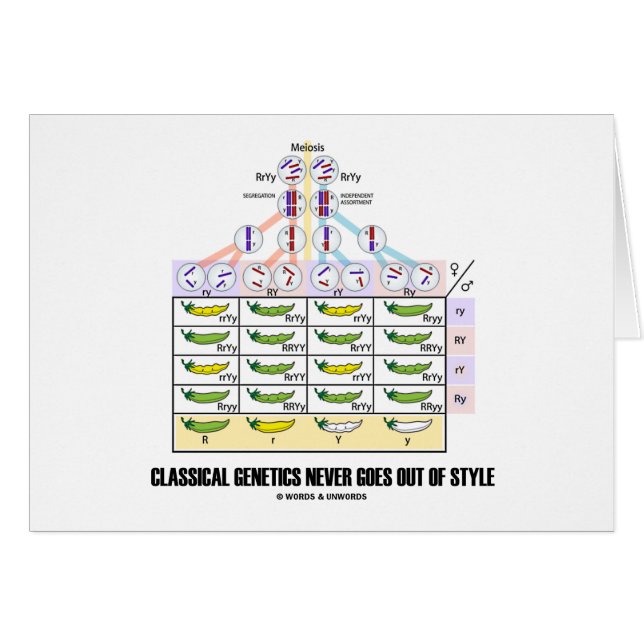 Classical Genetics Never Goes Out Of Style (Front Horizontal)