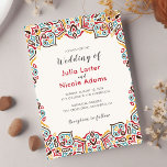 Classical Geometric Mandala Pattern Wedding Invitation<br><div class="desc">Beautiful Invitation to celebrate Special occasions and festivals comes with digital and E-invitation as per your request. We would love to replicate our designs to make multiple products like rsvp cards, labels envelopes, and more. Customisation is available for ready to print on request at info@shamaurcreatif@gmail.com Look Forward to hearing from...</div>