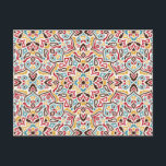 Classical Geometric Mandala Pattern Wedding Postcard<br><div class="desc">Beautiful Invitation to celebrate Special occasions and festivals comes with digital and E-invitation as per your request. We would love to replicate our designs to make multiple products like rsvp cards, labels envelopes, and more. Customisation is available for ready to print on request at info@shamaurcreatif@gmail.com. Look Forward to hearing from...</div>
