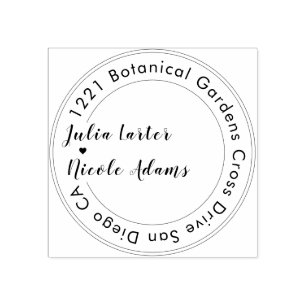 Classical Geometric Mandala Pattern Wedding Rubber Stamp