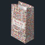 Classical Geometric Mandala Pattern Wedding Small Gift Bag<br><div class="desc">Beautiful Invitation to celebrate Special occasions and festivals comes with digital and E-invitation as per your request. We would love to replicate our designs to make multiple products like rsvp cards, labels envelopes, and more. Customisation is available for ready to print on request at info@shamaurcreatif@gmail.com. Look Forward to hearing from...</div>