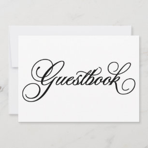 Classical   Guestbook Wedding Sign