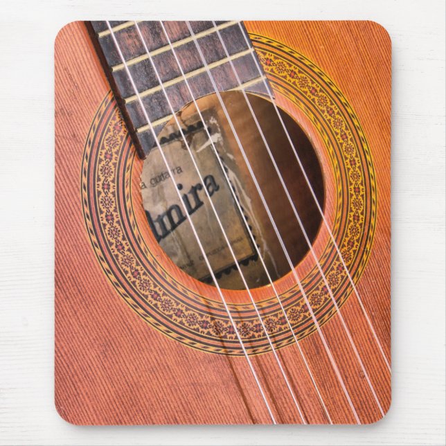 Classical Guitar Mouse Mat (Front)