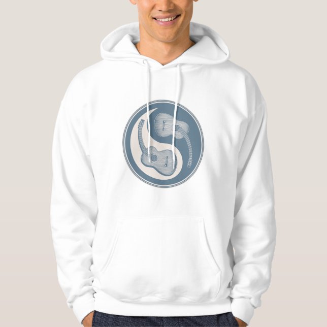 Classical Guitar Yin Yang Hoodie (Front)