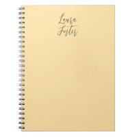 Classical Handwriting Elegant Name Beige Colour