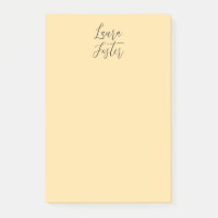 Classical Handwriting Elegant Name Beige Colour
