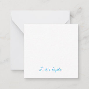 Classical Handwriting Minimalist Professional Card
