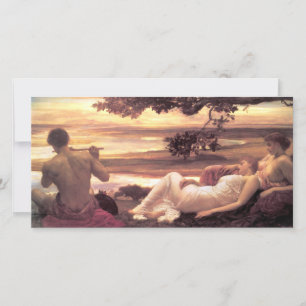 Classical Idyll (by Frederic Leighton) Card