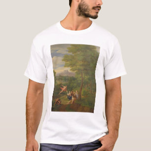 Classical Landscape with Mercury Overseeing the Bi T-Shirt