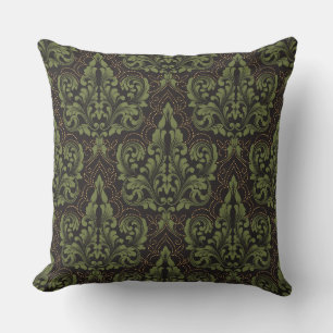 Classical luxury old fashioned damask ornament cushion