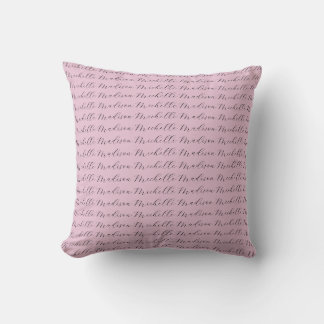 Classical Minimalist Name Handwriting Cushion