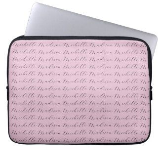 Classical Minimalist Name Handwriting Laptop Sleeve