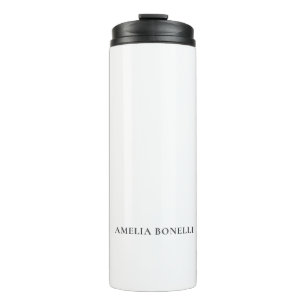 Classical Minimalist Professional Plain Thermal Tumbler