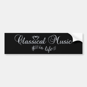 Classical Music bumpersticker Bumper Sticker