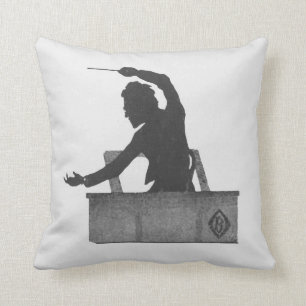 Classical Music conductor - vintage Mahler Cushion