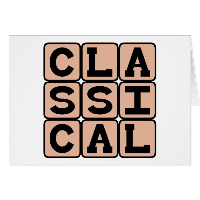 Classical, Music Genre (Front Horizontal)