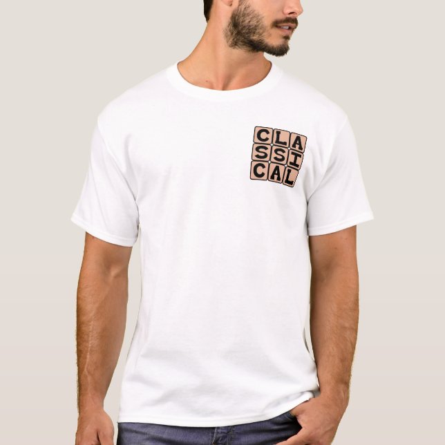 Classical, Music Genre T-Shirt (Front)