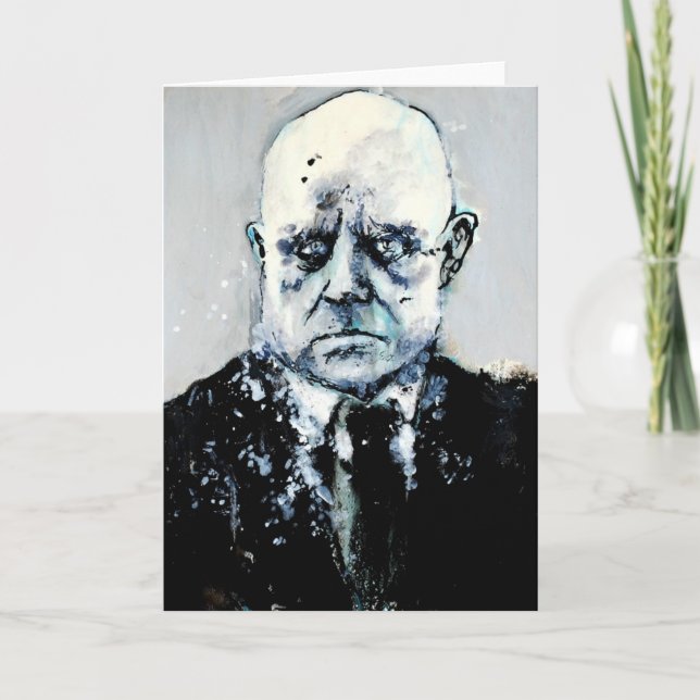 Classical Music Greeting Card - Sibelius (Front)