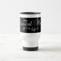 Classical Music mug - choose style & colour