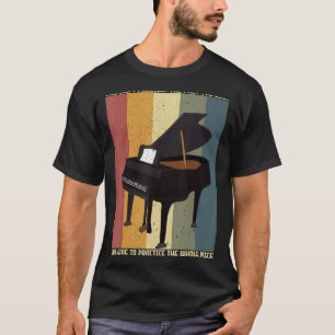 Classical Music Pianist Piano Musical Instrument T-Shirt