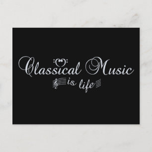 Classical Music postcard