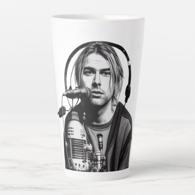 Classical Nirvana The End of Music Latte Mug (Front)