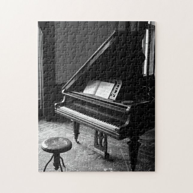 Classical Piano Vintage Jigsaw Puzzle (Vertical)