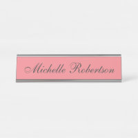 Classical Plain Minimalist Add Own Name