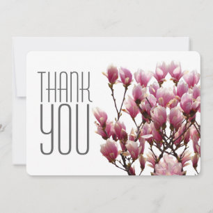 Classical Professional Floral Thank You Card