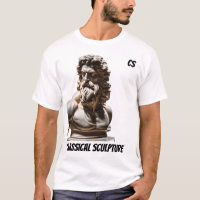 Classical Sculpture Graphic T-Shirt