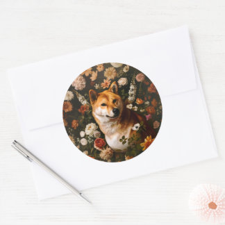 Classical Shibu Inu - Sticker