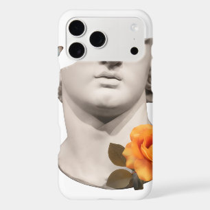 Classical Statue & Orange Rose Phone Case – Artist
