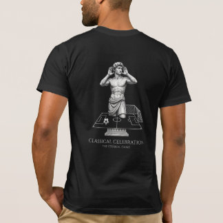 Classical Statue Soccer Celebration Art T-Shirt