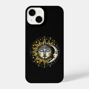 Classical style Sun&Moon&Star Divination Astrology iPhone 14 Case