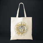 Classical style Sun&Moon&Star Divination Astrology Tote Bag<br><div class="desc">Mysterious illustrations,  Tarot,  Astrology,  perfect gift choice</div>