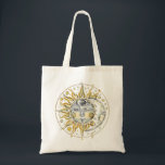 Classical style Sun&Moon&Star Divination Astrology Tote Bag<br><div class="desc">Mysterious illustrations,  Tarot,  Astrology,  perfect gift choice</div>