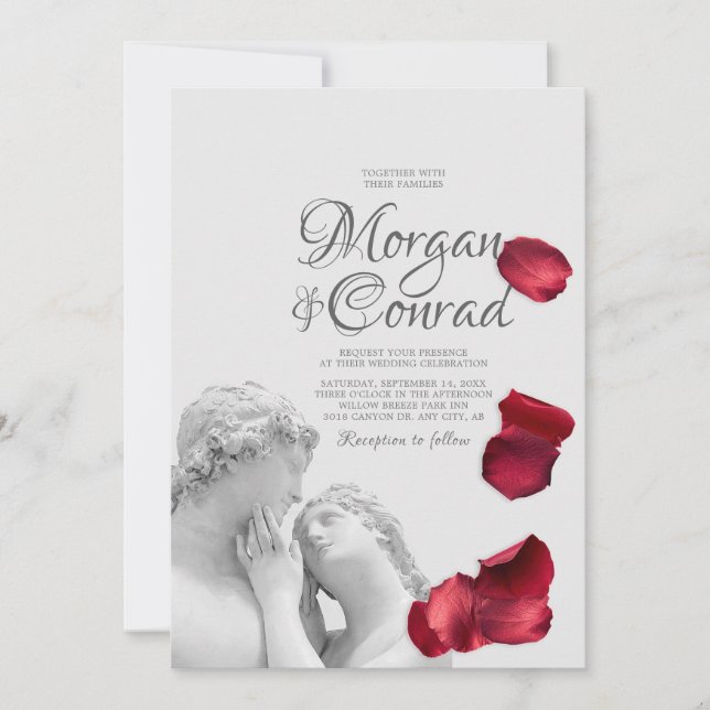Classical Wedding Invitation (Front)